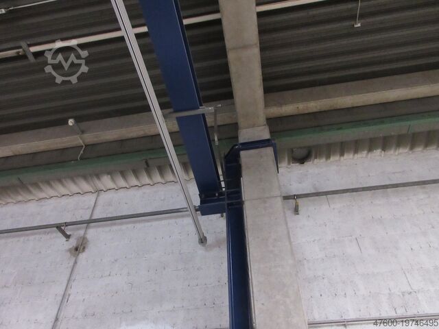 Kranhimmel мостовой кран, крановый путь, стальная конструкция Demag Portalkran Brückenkran + Stahlbau Kran Seilzug 2,5t 2500Kg L 44m x B 11,2m