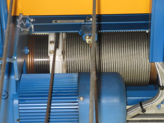 Кранхиммель мостовой кран + ходовая рельса ABUS Hallenkran Brückenkran Kran ELV Seilzug 1600Kg 1,6t B 9550mm Abuliner