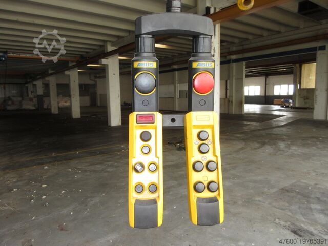 Кранхиммель мостовой кран + ходовая рельса ABUS Hallenkran Brückenkran Kran ELV Seilzug 1600Kg 1,6t B 9550mm Abuliner