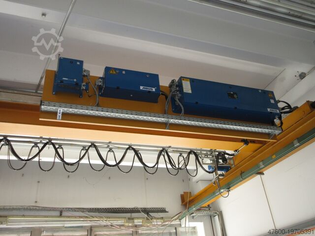 Кранхиммель мостовой кран + ходовая рельса ABUS Hallenkran Brückenkran Kran ELV Seilzug 1600Kg 1,6t B 9550mm Abuliner