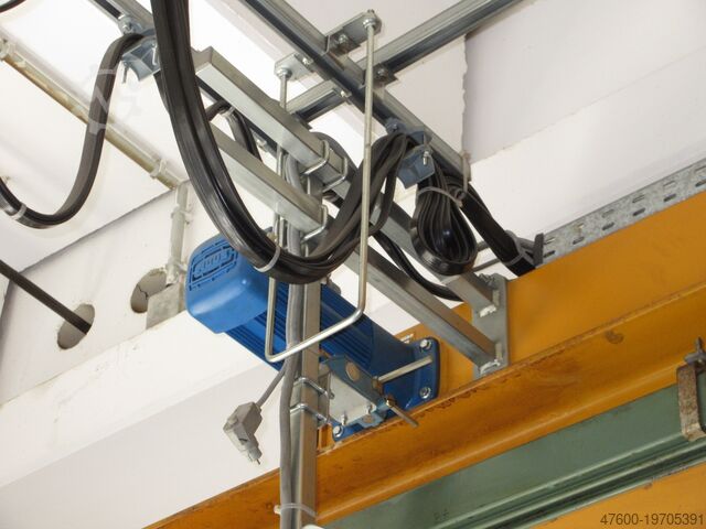 Кранхиммель мостовой кран + ходовая рельса ABUS Hallenkran Brückenkran Kran ELV Seilzug 1600Kg 1,6t B 9550mm Abuliner