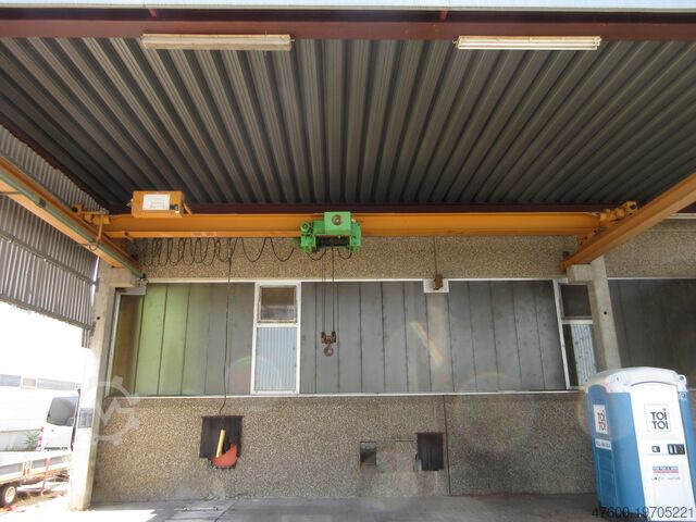 Кранхиммель мостовой кран + ходовая рельса Stahl Hallenkran Brückenkran Kran 5,0t Seilzug EL-B50 5000Kg 5t - Spur 9550mm