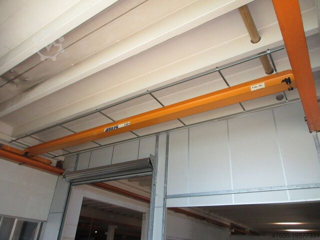 Кранхиммель мостовой кран + ходовая рельса ABUS Hallenkran Brückenkran Kran ELV 1600Kg 1,6t - Spur 9550mm