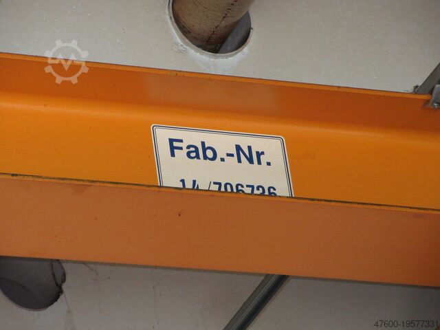 Кранхиммель мостовой кран + ходовая рельса ABUS Hallenkran Brückenkran Kran ELV 1600Kg 1,6t - Spur 9550mm