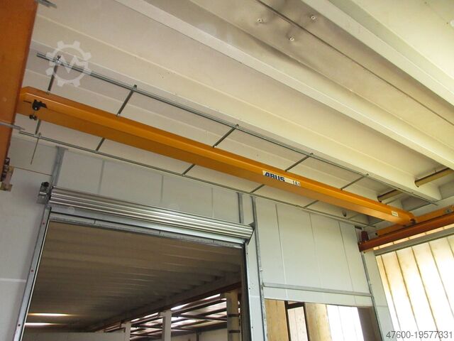 Кранхиммель мостовой кран + ходовая рельса ABUS Hallenkran Brückenkran Kran ELV 1600Kg 1,6t - Spur 9550mm