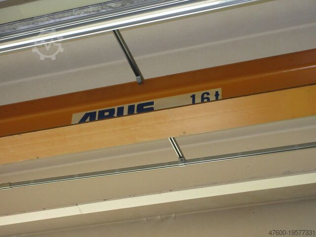 Кранхиммель мостовой кран + ходовая рельса ABUS Hallenkran Brückenkran Kran ELV 1600Kg 1,6t - Spur 9550mm