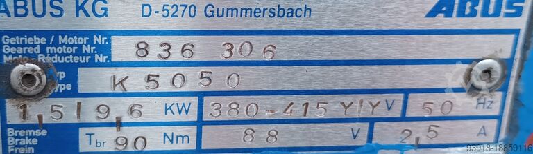 ABUS мостовой кран (кран-балка) ABUS Laufkatze Kran GM 3063  6,3 to.