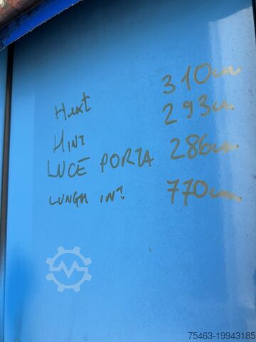 контейнер KRONE 782 HIGH CUBE TELO E SPONDE