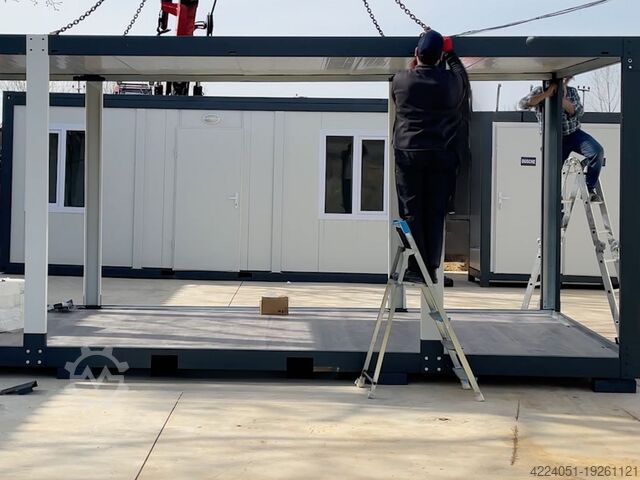 жилой контейнер Wolf Tiny Büro- Wohncontainer CON-12 FLATPACK