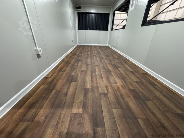 Живой контейнер Cafe Container / Bürocontainer / Baucontainer Modell IMBISS HOLZ