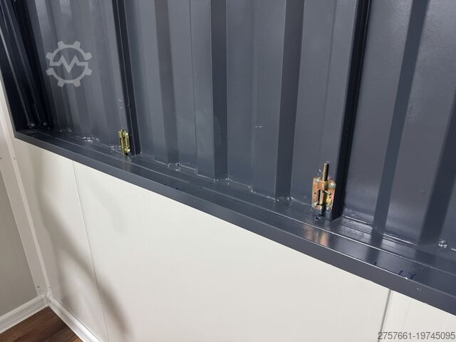 Живой контейнер Cafe Container / Bürocontainer / Baucontainer Modell IMBISS HOLZ