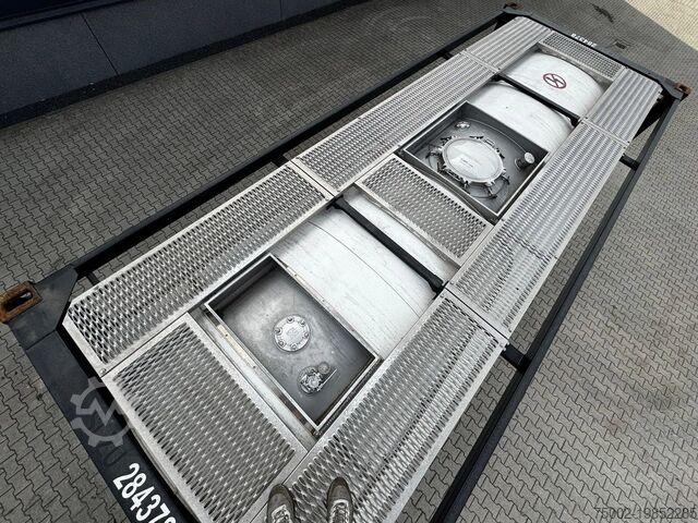 Контейнер для резервуара CIMC TOP:  2022, 20FT ISO,  25.030L, L4BN, UN Portab...