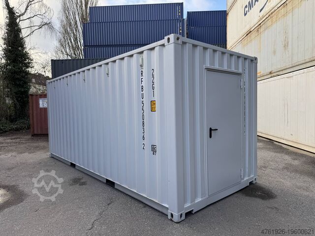 Другие Other 20'DV Lagercontainer Personentür RAL7035