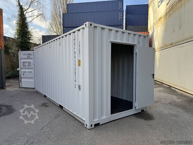 Другие Other 20'DV Lagercontainer Personentür RAL7035