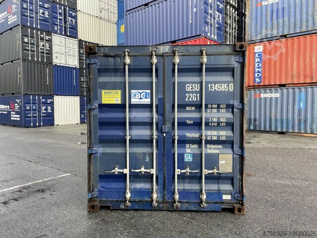 Закр. стальной контейнер Other 20 Fuß Lagercontainer mit Lüftungsgitter