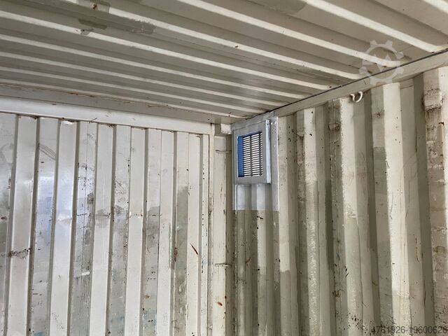 Закр. стальной контейнер Other 20 Fuß Lagercontainer mit Lüftungsgitter