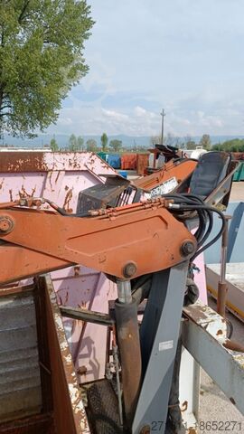 Контейнер с крюковым захватом  CONTAINER SCARRABILE USATO IN ALLUMINIO  A CIELO A