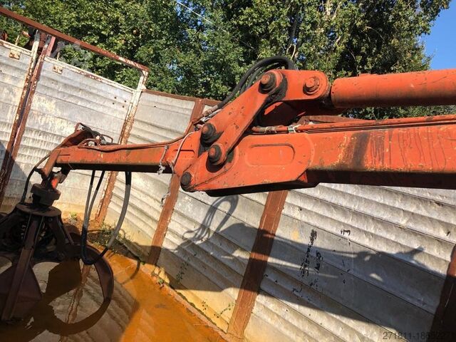 Контейнер с крюковым захватом  CONTAINER SCARRABILE USATO IN ALLUMINIO  A CIELO A