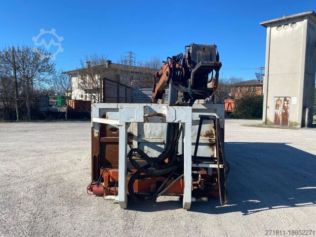 Контейнер с крюковым захватом  CONTAINER SCARRABILE USATO IN ALLUMINIO  A CIELO A