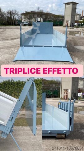 Контейнер с крюковым захватом  CONTAINER NUOVO A PIANALE CON PIANTONI RIMOVIBILI