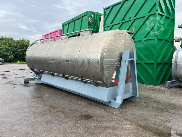 Контейнер с крюковым захватом  CISTERNA USATA SCARRABILE IN ACCIAIO