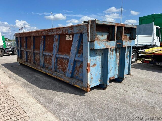 Контейнер с крюковым захватом  CONTAINER SCARRABILE USATO A CIELO APERTO