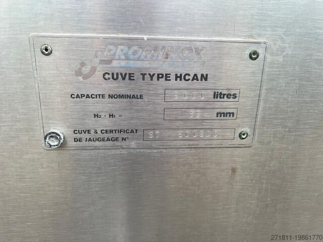 Контейнер с крюковым захватом  CISTERNA USATA IN ACCIAIO INOX COIBENTATA