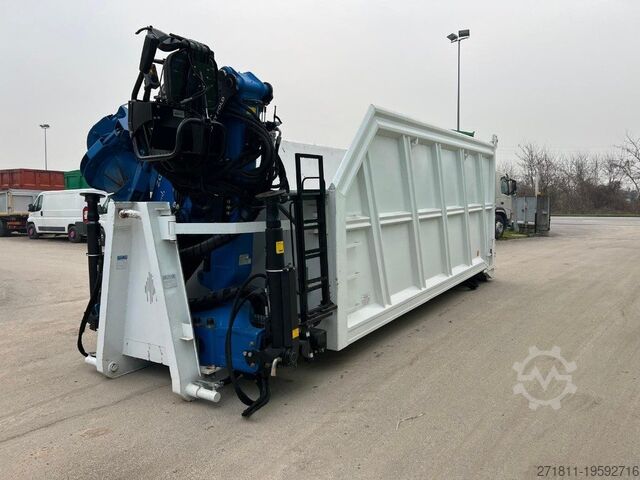 Контейнер с крюковым захватом  CONTAINER SCARRABILE USATO A CIELO APERTO CON GRU