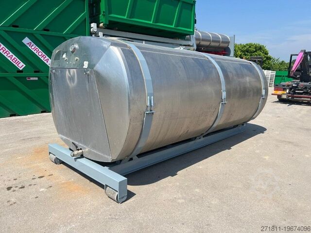 Контейнер с крюковым захватом  CISTERNA USATA SCARRABILE IN ACCIAIO