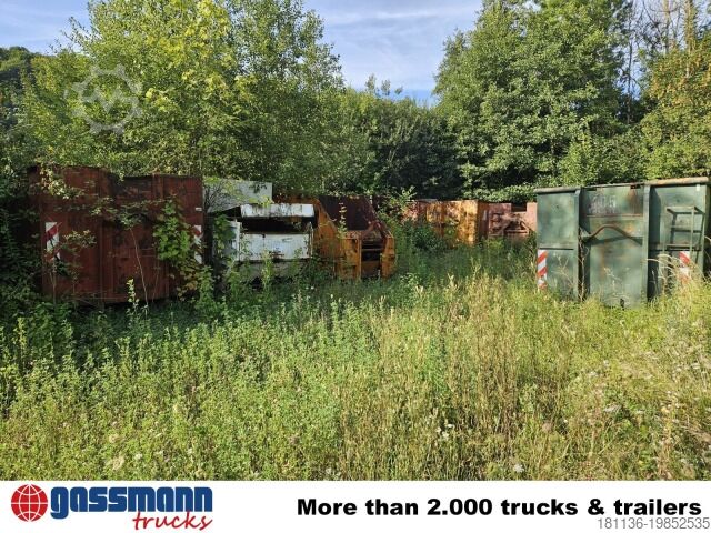 Контейнер с крюковым захватом  div. Abrollcontainer von ca. 9m³ bis ca. 36m³