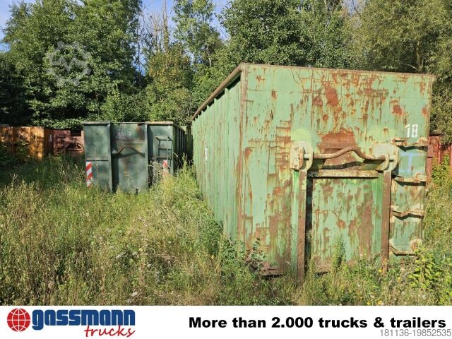 Контейнер с крюковым захватом  div. Abrollcontainer von ca. 9m³ bis ca. 36m³