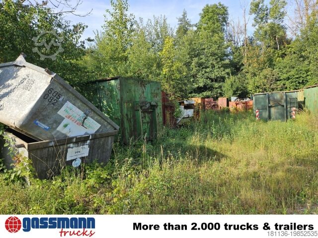 Контейнер с крюковым захватом  div. Abrollcontainer von ca. 9m³ bis ca. 36m³