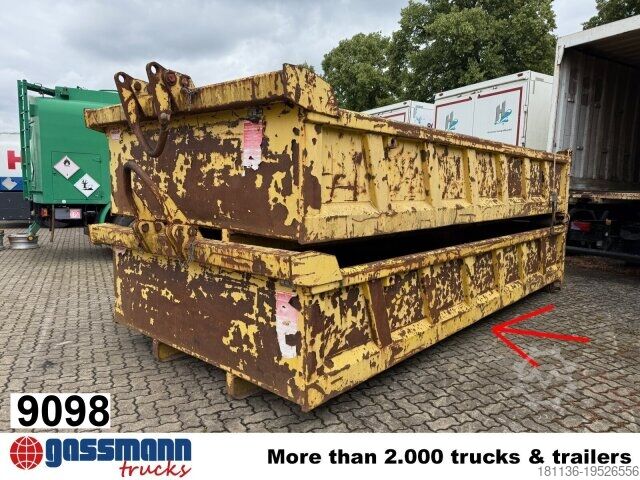 Контейнер с крюковым захватом Containerbau Hameln 88-AS18 ca. 9,5m³, Stapelbar