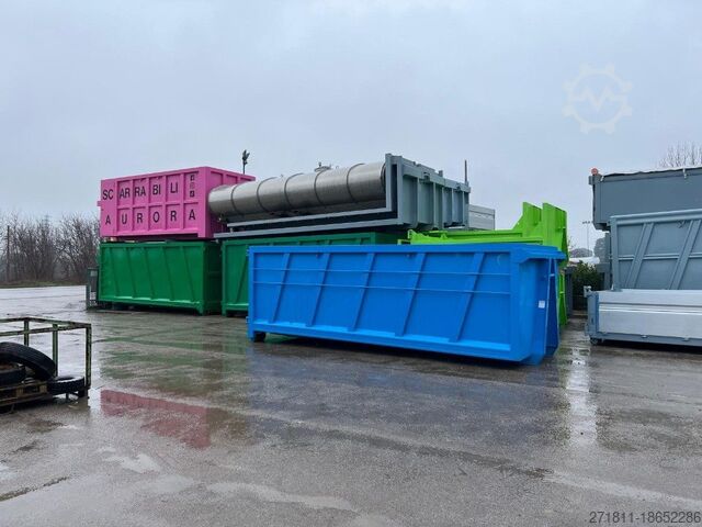 Контейнер с крюковым захватом  CONTAINER SCARRABILE NUOVO A CIELO APERTO