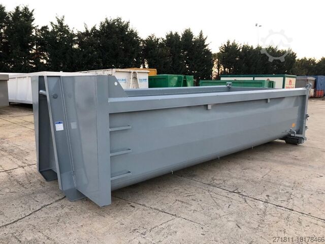 Контейнер с крюковым захватом  CONTAINER PER INERTI APERTO CON PORTA POSTERIORE T