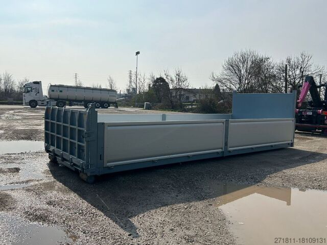 Контейнер с крюковым захватом  CONTAINER NUOVO A PIANALE CON SPONDE IN TR5