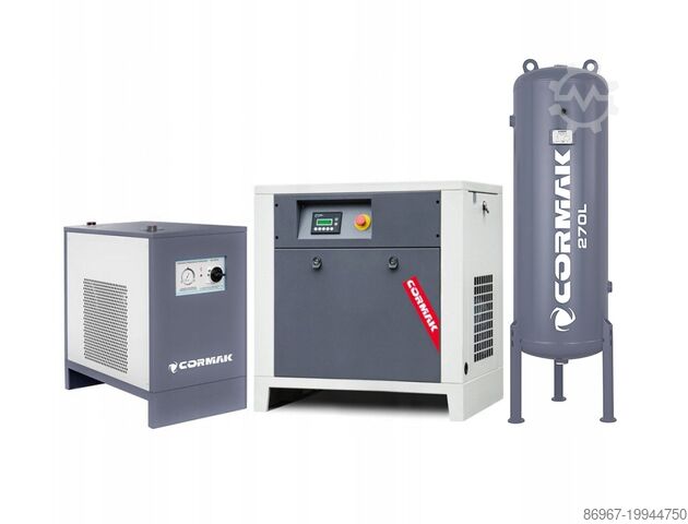 Комплект компрессор + осушитель + вертикальная ёмкость CORMAK LUFT 1000 INVERTER + N10S + BUTLA 270L