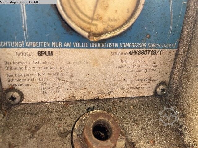 Винтовой компрессор HYDROVANE 6PUM