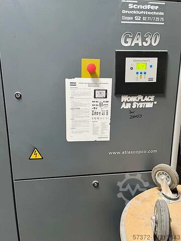 Винтовой компрессор Atlas Copco GA30