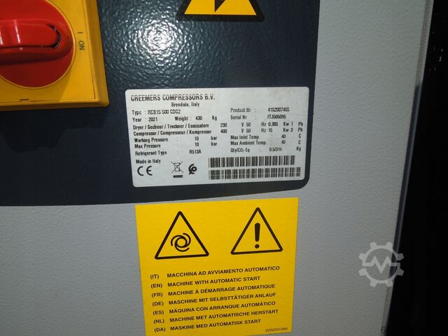 Винтовой компрессор CREEMERS RCB15 500