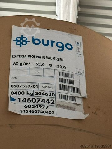 непрозрачная механографическая бумага 60 г/м² Burgo Experia Digi Natural Green