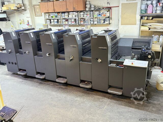 ЛИСТОВАЯ ОФСЕТНАЯ ПЕЧАТНАЯ МАШИНА Heidelberg Printmaster PM 52-5+