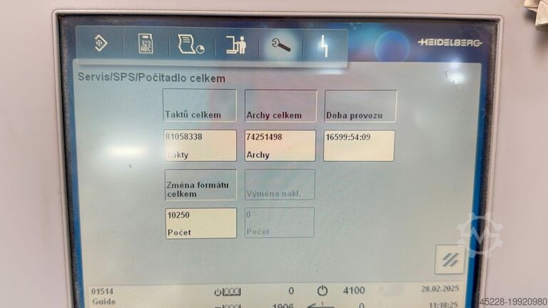 Сшивание седла Heidelberg Stitchmaster ST 450