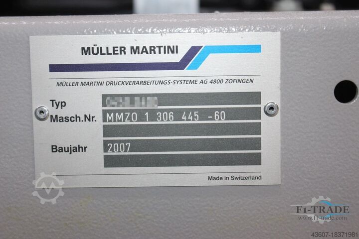 Компенсирующий штабелер/компенсационный штабелер Müller Martini Perfetto