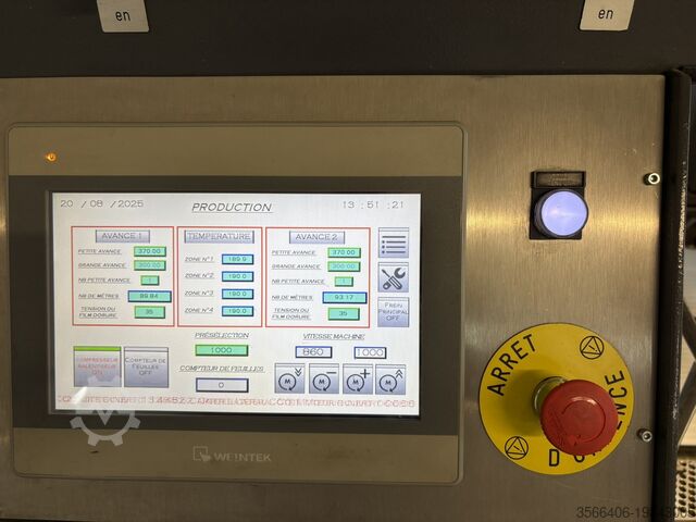 Тиснение фольгой (горячее) - SBD - 64 x 90 STEUER PZ90