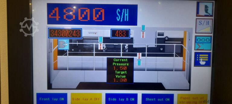 Высекальный станок YAWA TD 1060 S