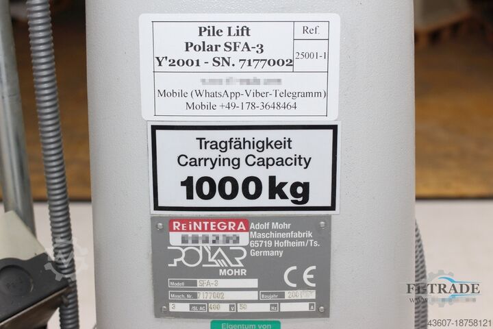 Подъем стека Polar SFA-3