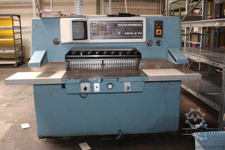 Гюльотина Wohlenberg 92 MCS-2 TV