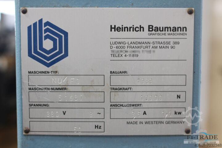 Подъемники для свай - штабелеподъемники Baumann NU-FO