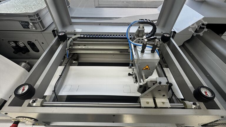 машина для отделки этикеток Grafisk Maskinfabrik 330 FB-D hot foil + screen printing